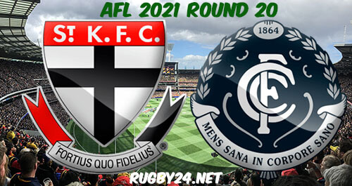 St Kilda Saints vs Carlton Blues 2021 AFL Round 20 Full Match Replay, Highlights