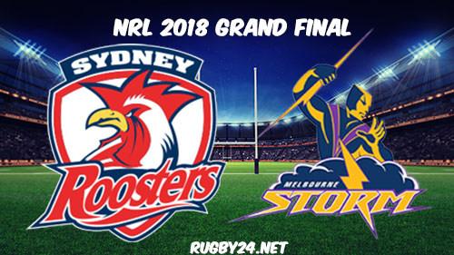 2018 NRL Grand Final Full Match Replay - Sydney Roosters vs Melbourne Storm