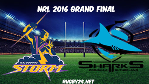2016 NRL Grand Final Full Match Replay - Melbourne Storm vs Cronulla Sharks