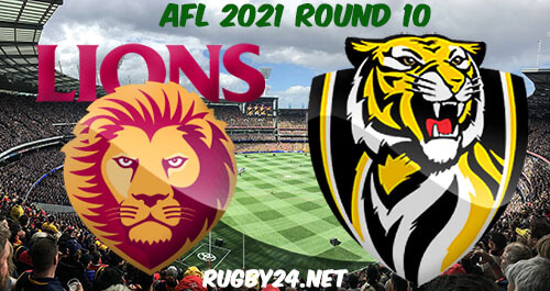 Brisbane Lions vs Richmond Tigers 2021 AFL Round 10 Full Match Replay, Highlights