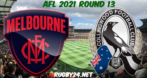 Melbourne Demons vs Collingwood Magpies 2021 AFL Round 13 Full Match Replay, Highlights