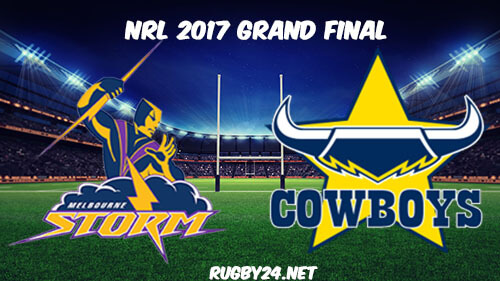 2017 NRL Grand Final Full Match Replay - Melbourne Storm vs Queensland Cowboys