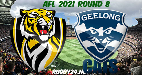 Richmond Tigers vs Geelong Cats 2021 AFL Round 8 Full Match Replay, Highlights