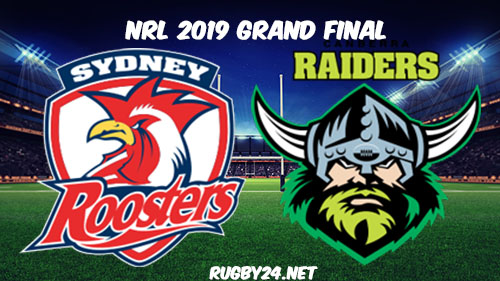 2019 NRL Grand Final Full Match Replay - Sydney Roosters vs Canberra Raiders