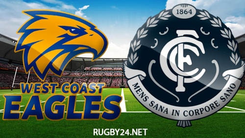 West Coast Eagles vs Carlton Blues 10.07.2022 AFL Full Match Replay