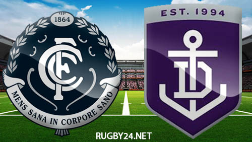 Carlton Blues vs Fremantle Dockers 25.06.2022 AFL Full Match Replay