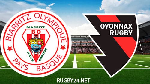 Biarritz Olympique vs US Oyonnax 25.08.2022 Rugby Full Match Replay Pro D2