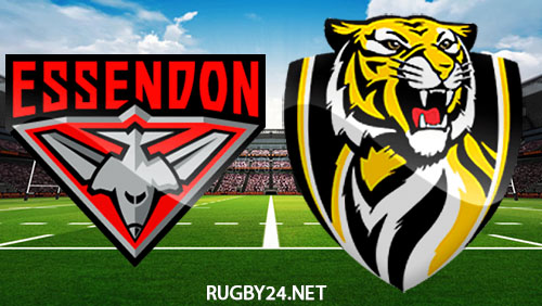 Essendon Bombers vs Richmond Tigers 20.08.2022 AFL Full Match Replay