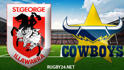 St George Illawarra Dragons v North Queensland Cowboys 31.07.2022 NRL Full Match Replay