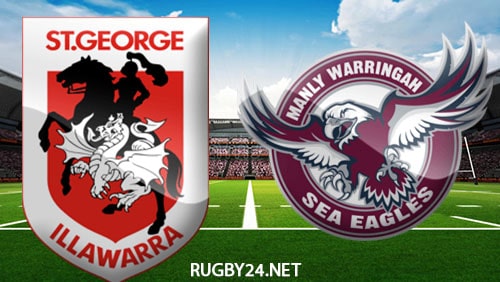 St. George Illawarra Dragons vs Manly Sea Eagles 22.07.2022 NRL Full Match Replay