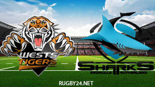 Wests Tigers vs Cronulla Sharks 13.08.2022 NRL Full Match Replay