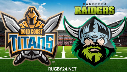 Gold Coast Titans vs Canberra Raiders 30.07.2022 NRL Full Match Replay