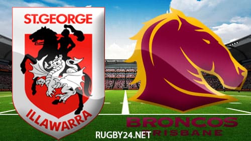 St. George Illawarra Dragons vs Brisbane Broncos 03.09.2022 NRL Full Match Replay