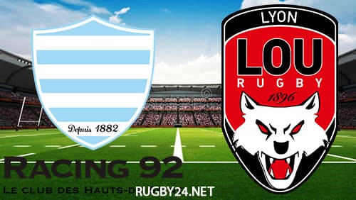 Racing 92 vs Lyon 17.09.2022 Rugby Full Match Replay Top 14