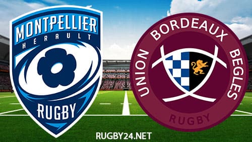 Montpellier vs Bordeaux Begles 10.09.2022 Rugby Full Match Replay Top 14