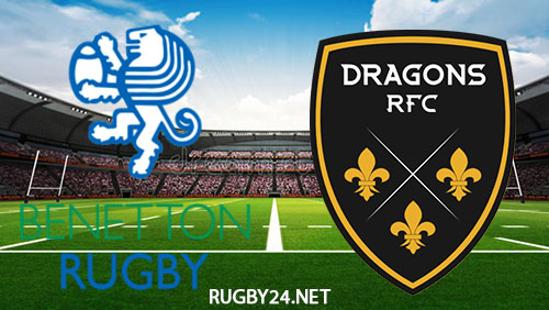 Benetton vs Dragons 09.10.2022 Rugby Full Match Replay United Rugby Championship
