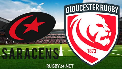 Saracens vs Gloucester 24.09.2022 Rugby Full Match Replay Gallagher Premiership