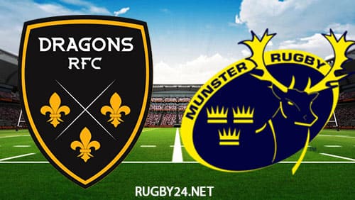 Dragons vs Munster 25.09.2022 Rugby Full Match Replay United Rugby Championship