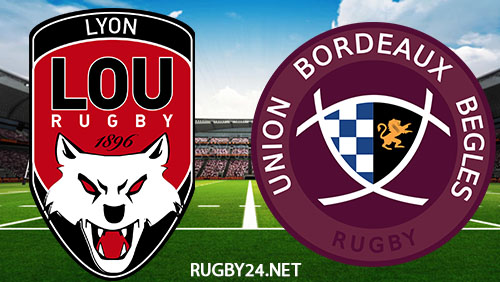Lyon vs Bordeaux Begles 09.10.2022 Rugby Full Match Replay Top 14