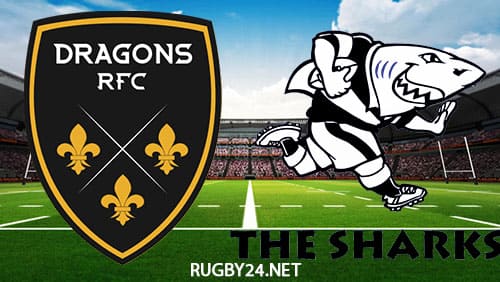 Dragons vs Sharks 01.10.2022 Rugby Full Match Replay United Rugby Championship