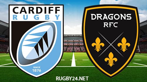 Cardiff vs Dragons 15.10.2022 Rugby Full Match Replay United Rugby Championship