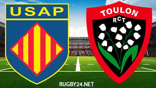 Perpignan vs Toulon 24.09.2022 Rugby Full Match Replay Top 14