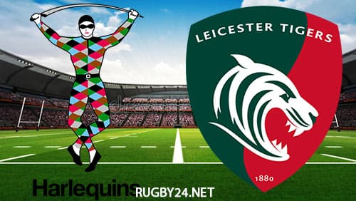 Harlequins vs Leicester Tigers 16.10.2022 Rugby Full Match Replay Gallagher Premiership