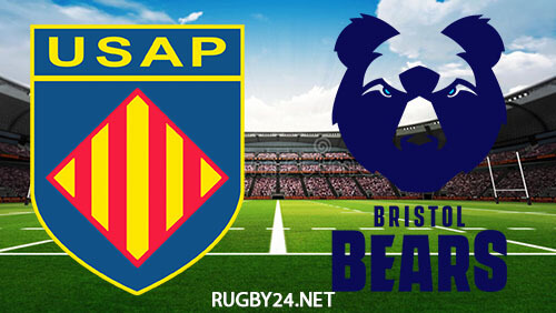 USA Perpignan vs Bristol Bears Rugby 09.12.2022 Full Match Replay Rugby Challenge Cup