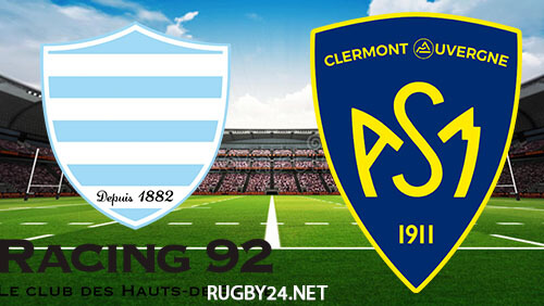 Racing 92 vs ASM Clermont 27.11.2022 Rugby Full Match Replay Top 14