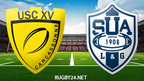 US Carcassonne vs SU Agen 24.11.2022 Rugby Full Match Replay Pro D2