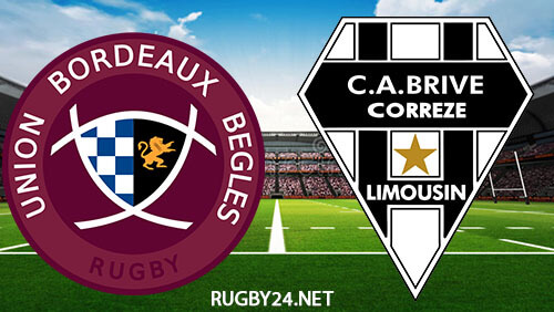 Bordeaux Begles vs Brive 03.12.2022 Rugby Full Match Replay Top 14