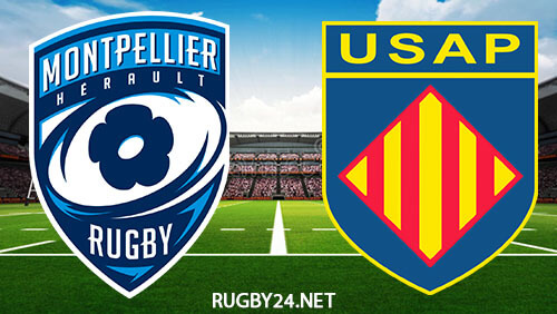 Montpellier vs Perpignan 23.12.2022 Rugby Full Match Replay Top 14