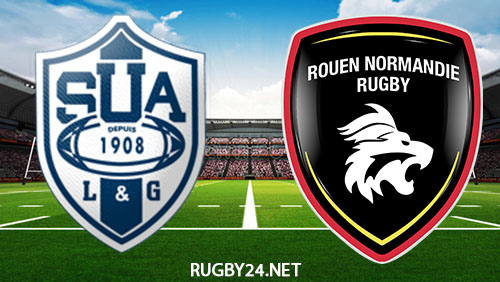 SU Agen vs Rouen Normandie 06.01.2023 Rugby Full Match Replay Pro D2