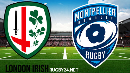London Irish vs Montpellier Rugby 09.12.2022 Full Match Replay Heineken Champions Cup