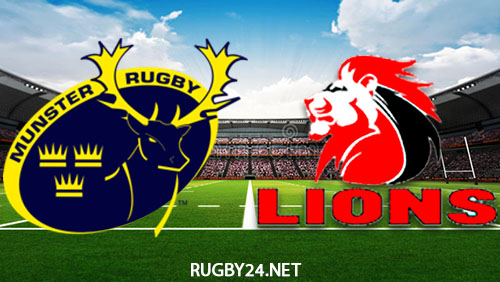 Munster vs Lions 06.01.2023 Rugby Full Match Replay United Rugby Championship