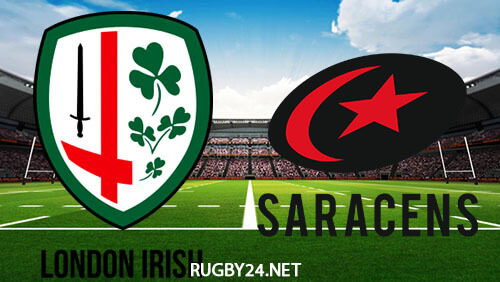 London Irish vs Saracens 23.12.2022 Rugby Full Match Replay Gallagher Premiership