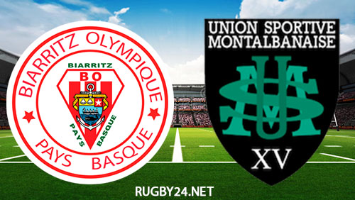 Biarritz Olympique vs US Montauban 05.01.2023 Rugby Full Match Replay Pro D2