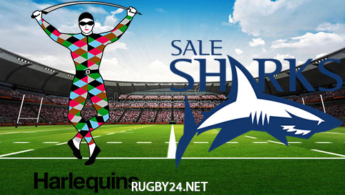 Harlequins vs Sale Sharks 08.01.2023 Rugby Full Match Replay Gallagher Premiership