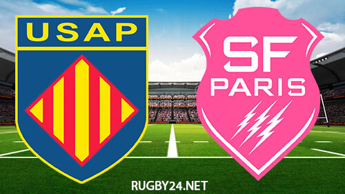 Perpignan vs Stade Francais 28.01.2023 Rugby Full Match Replay Top 14