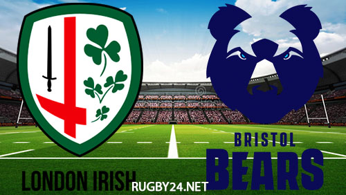 London Irish vs Bristol Bears 08.01.2023 Rugby Full Match Replay Gallagher Premiership