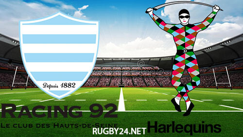 Racing 92 vs Harlequins Jan 15, 2023 Full Match Replay Heineken Champions Cup