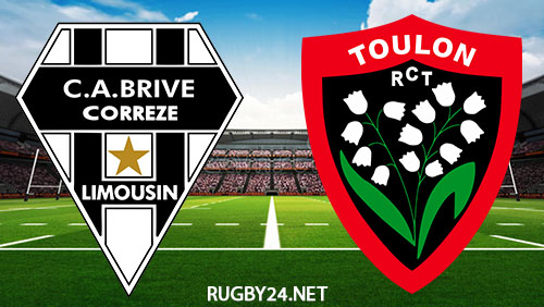 Brive vs Toulon 07.01.2023 Rugby Full Match Replay Top 14