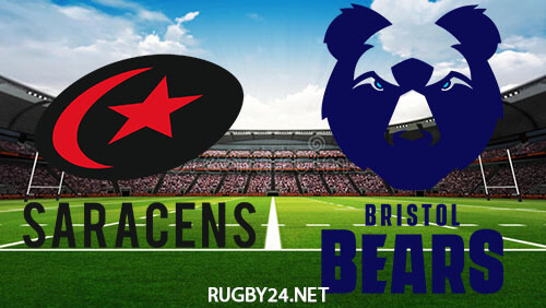 Saracens vs Bristol Bears 28.01.2023 Rugby Full Match Replay Gallagher Premiership
