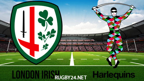 London Irish vs Harlequins 28.01.2023 Rugby Full Match Replay Gallagher Premiership