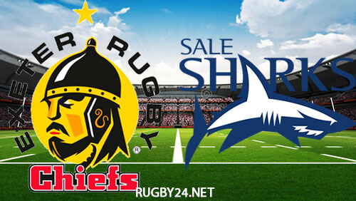 Exeter Chiefs vs Sale Sharks 12.02.2023 Rugby Full Match Replay Premiership Rugby Cup