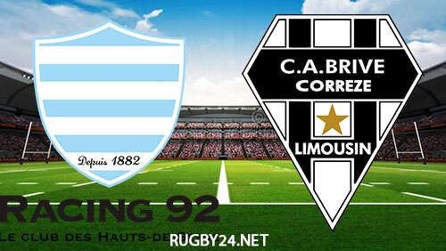 Racing 92 vs Brive 18.02.2023 Rugby Full Match Replay Top 14
