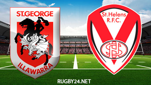 St. George Illawarra Dragons vs St Helens Feb 11, 2023 Rugby League World Club Challenge Full Match Replay