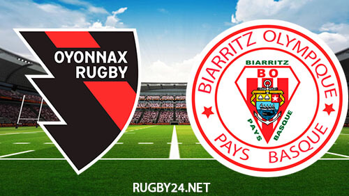 Oyonnax vs Biarritz Olympique 09.02.2023 Rugby Full Match Replay Pro D2