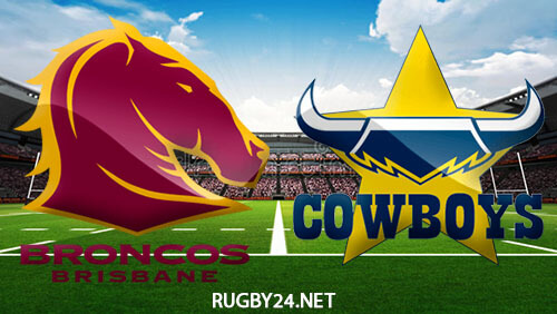 Brisbane Broncos vs North Queensland Cowboys Full Match Replay Mar 10, 2023 NRL
