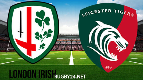 London Irish vs Leicester Tigers 25.02.2023 Rugby Full Match Replay Gallagher Premiership